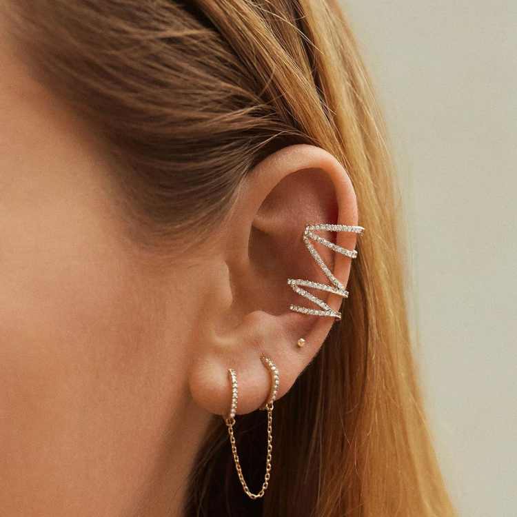 Diamond Ear Cuffs